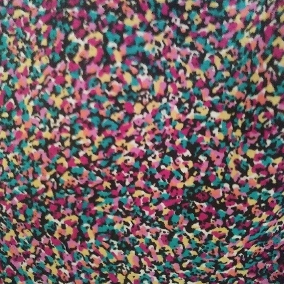 Torrid Black Colorful Splatter Tank Top Women's Plus Size 3X - Picture 2 of 6